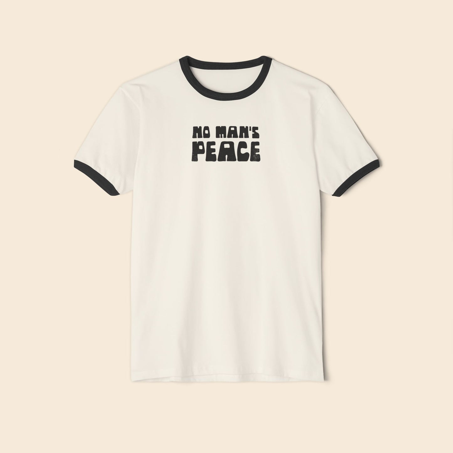 No Man's Peace | Unisex Ringer T-Shirt