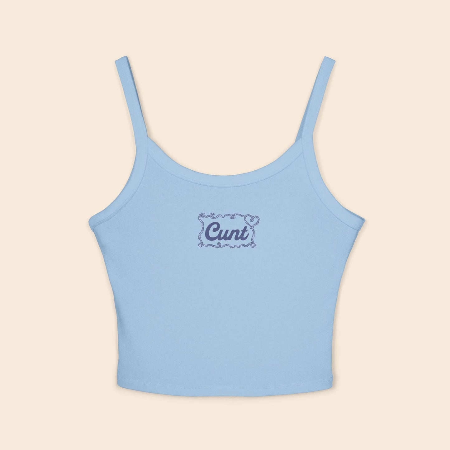 Cunt | Women's Spaghetti Strap Tank Top