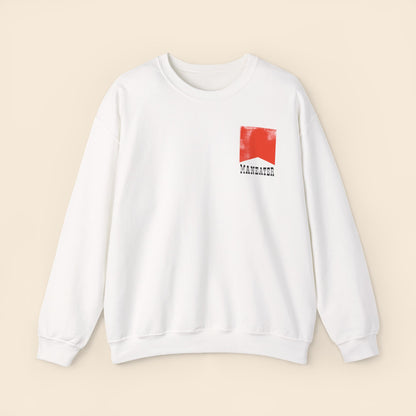 Maneater White | Unisex Crewneck Sweatshirt