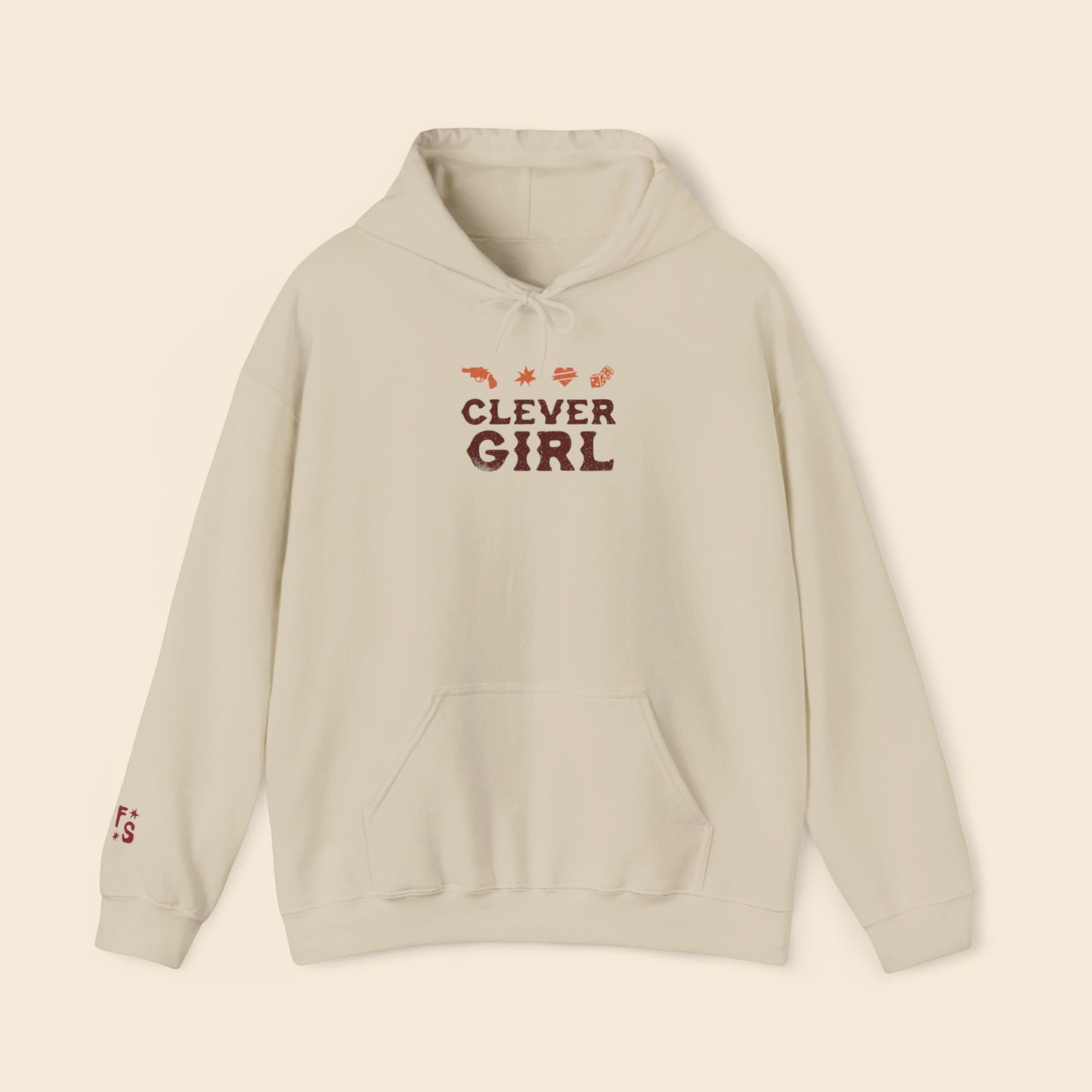 Clever Girl Sand | Unisex Hoodie