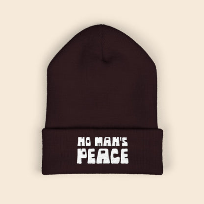 No Man's Peace | Embroidered Beanie