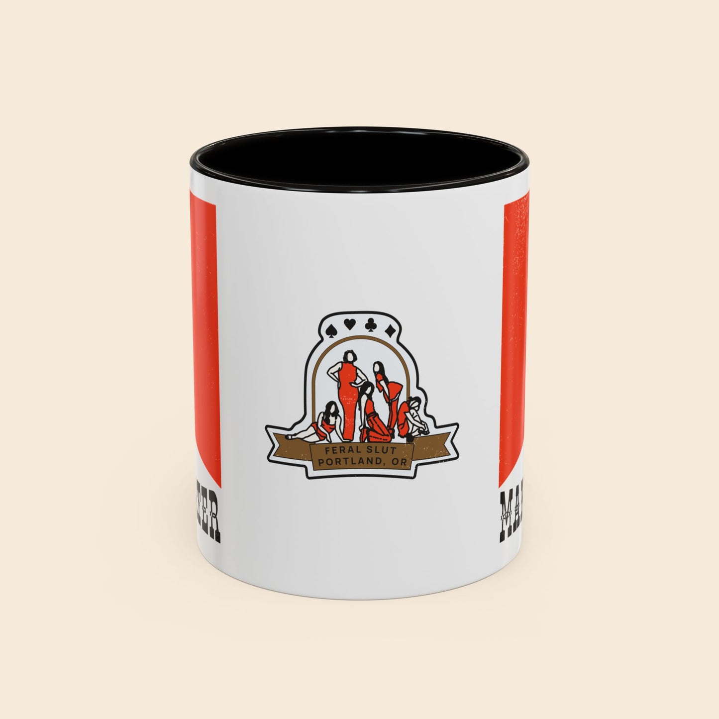 Maneater | Block Print Mug