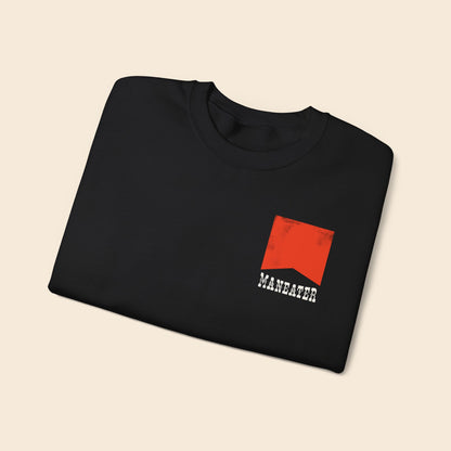 Maneater Black | Unisex Crewneck Sweatshirt