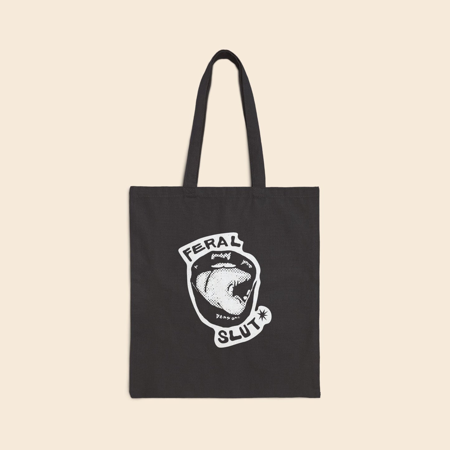 Feral SlUt Licks | Canvas Tote Bag