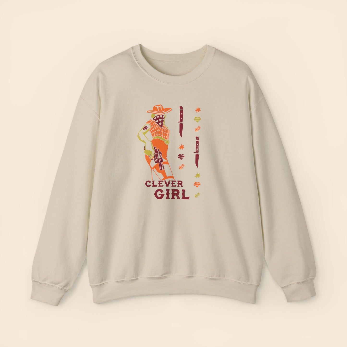 Clever Girl | Unisex Crewneck Sweatshirt