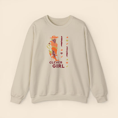Clever Girl | Unisex Crewneck Sweatshirt