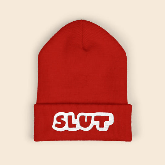 SLUT | Embroidered Beanie