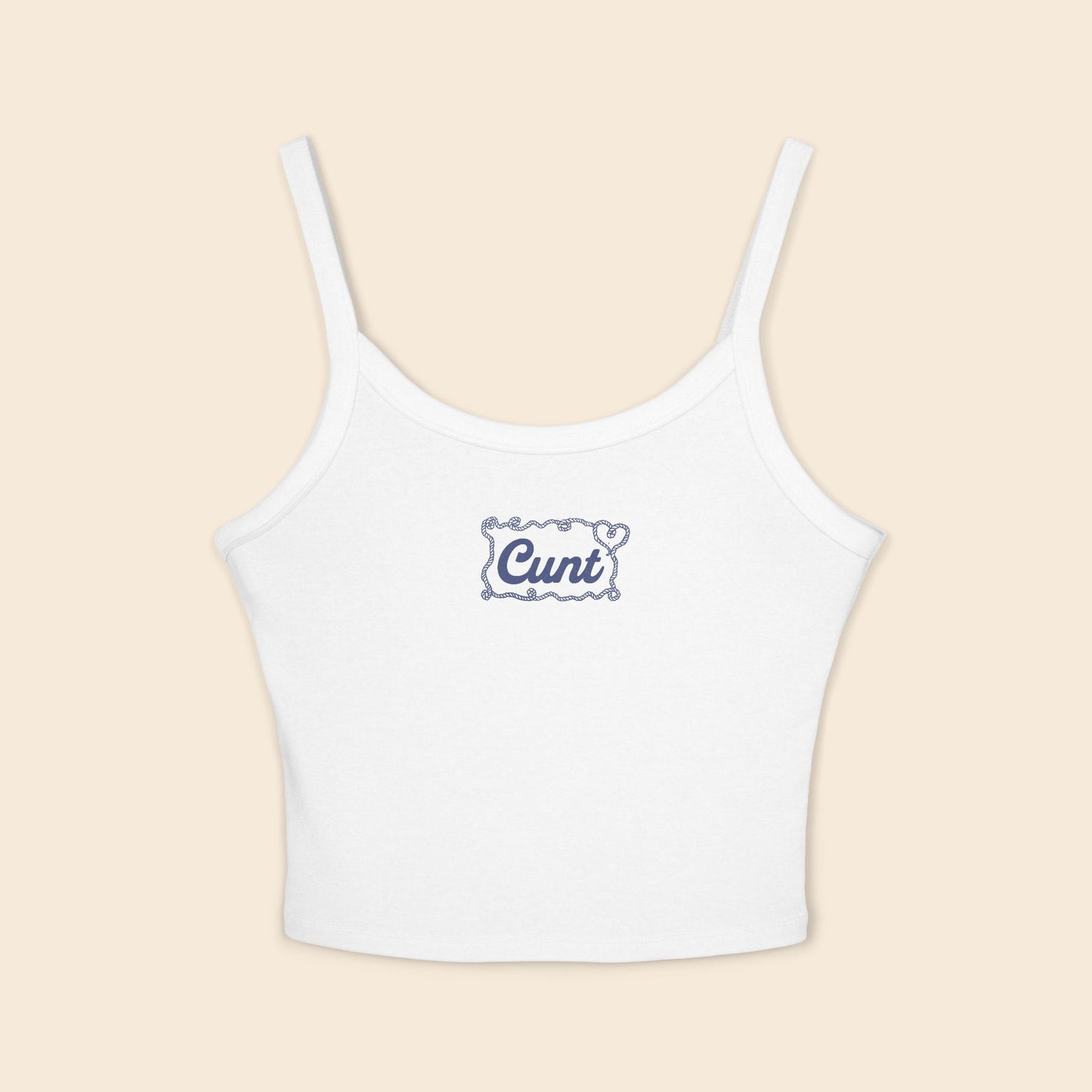 Cunt | Women's Spaghetti Strap Tank Top