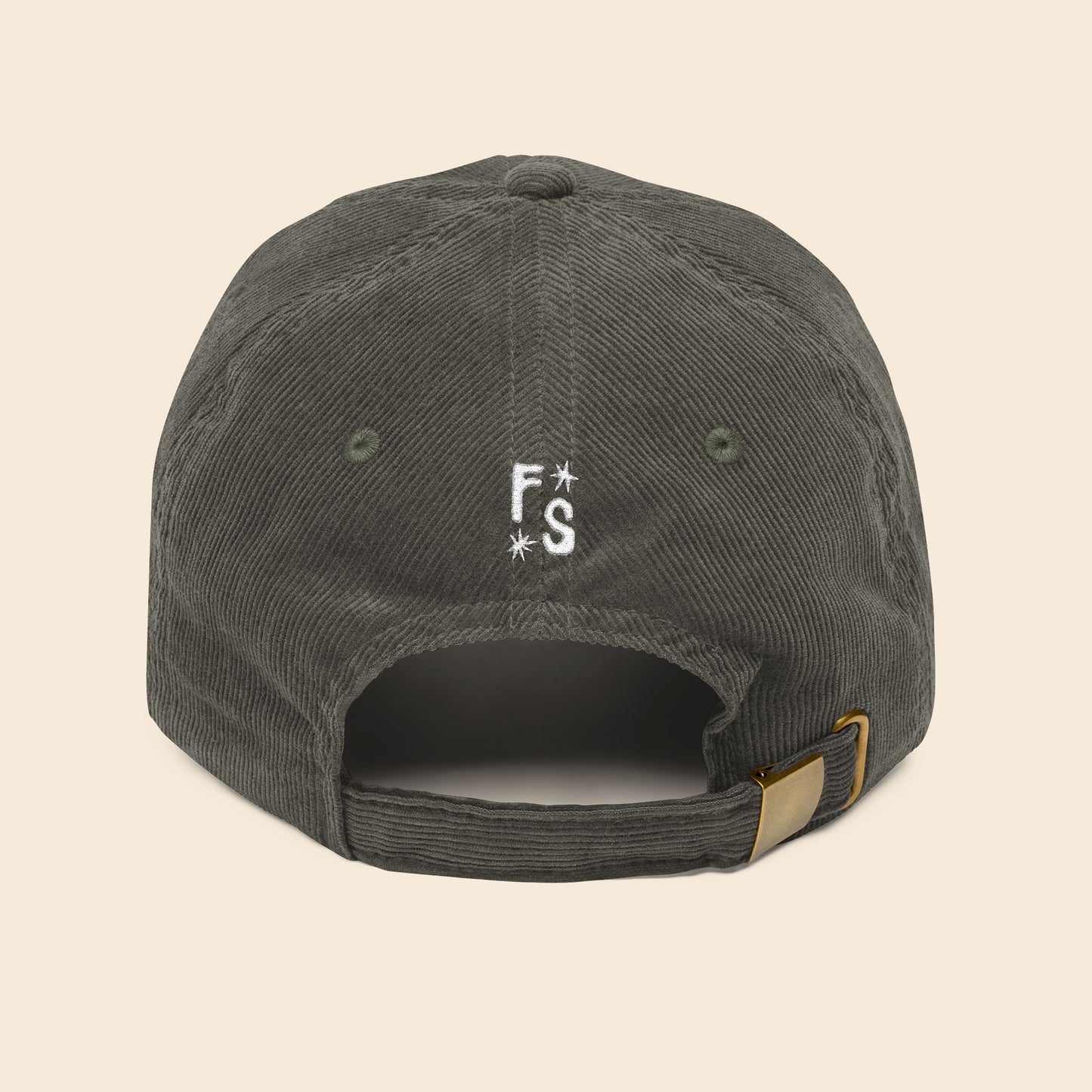 ManEater | Embroidered Corduroy Cap