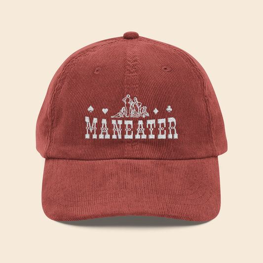 ManEater | Embroidered Corduroy Cap