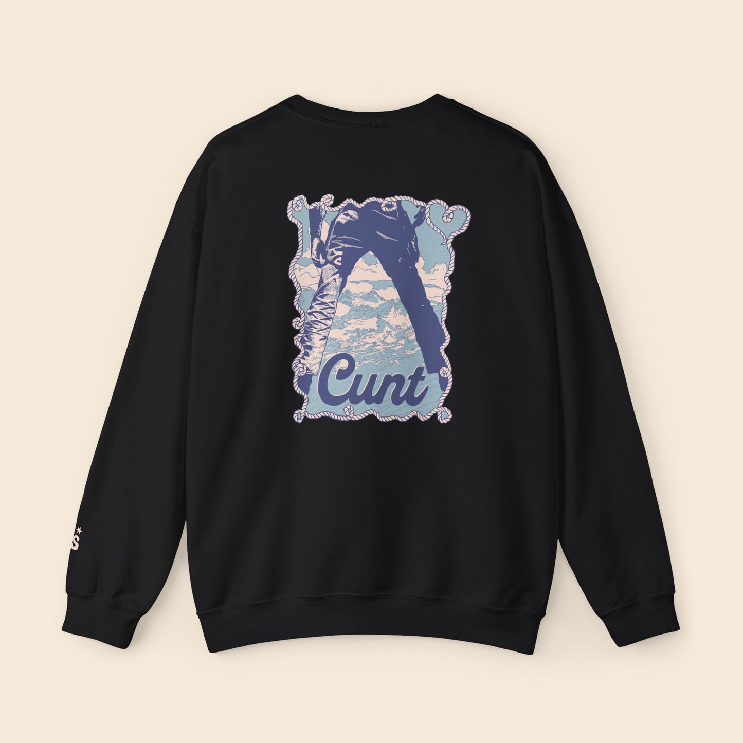 Cunt Black | Unisex Crewneck Sweatshirt