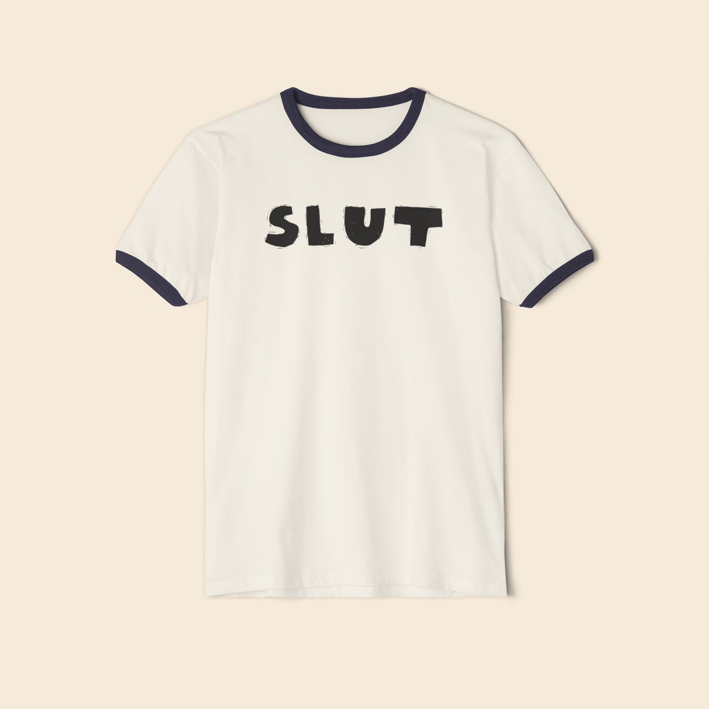 SLUT | Unisex Ringer T-Shirt