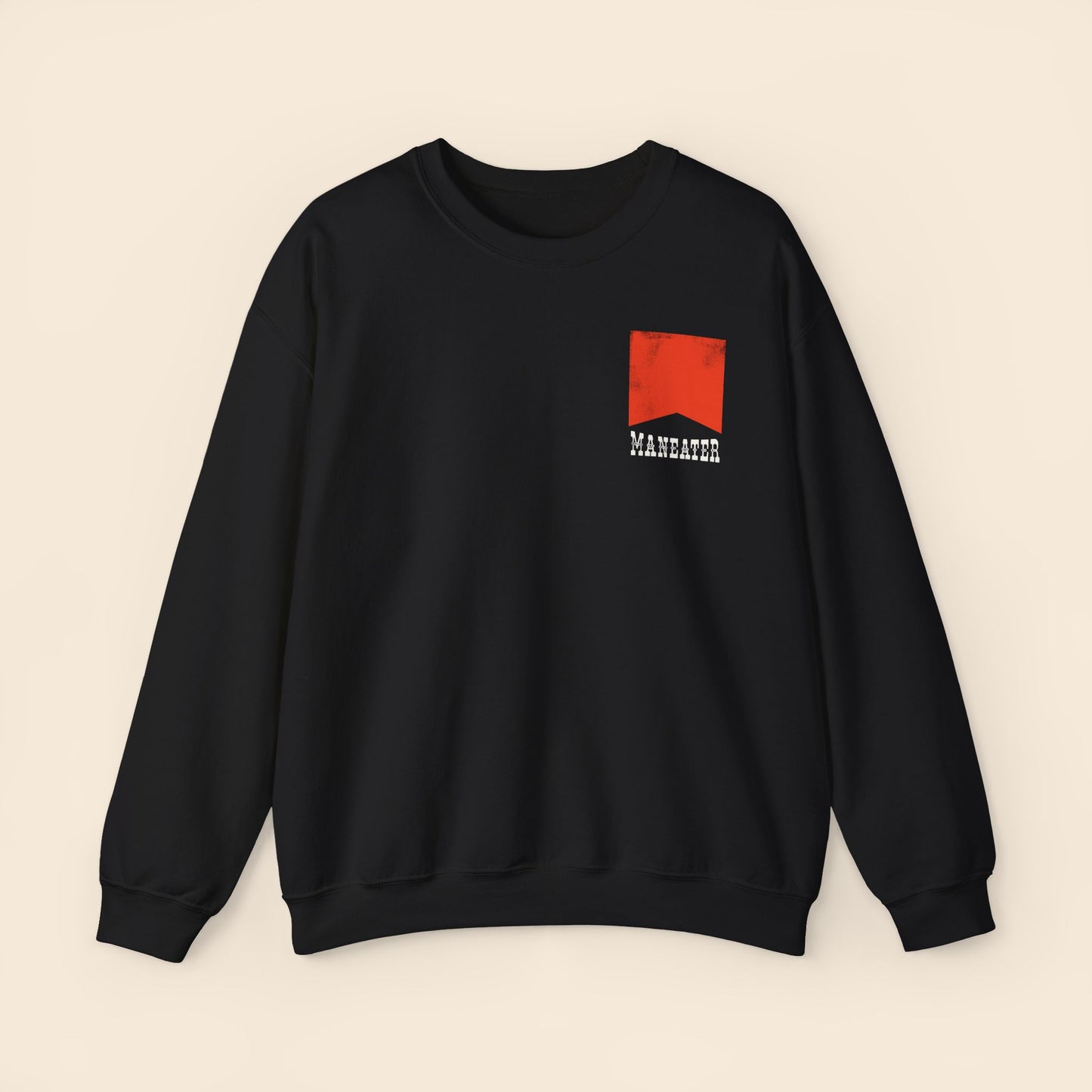 Maneater Black | Unisex Crewneck Sweatshirt