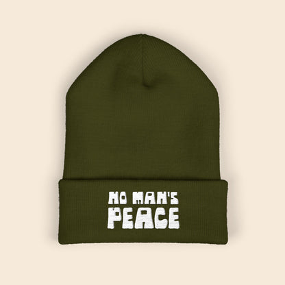 No Man's Peace | Embroidered Beanie