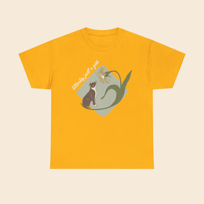 Literally Just a Girl Pit Bull Flower |  Unisex T-Shirt