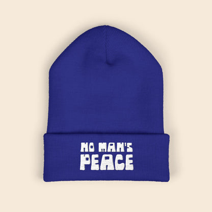 No Man's Peace | Embroidered Beanie