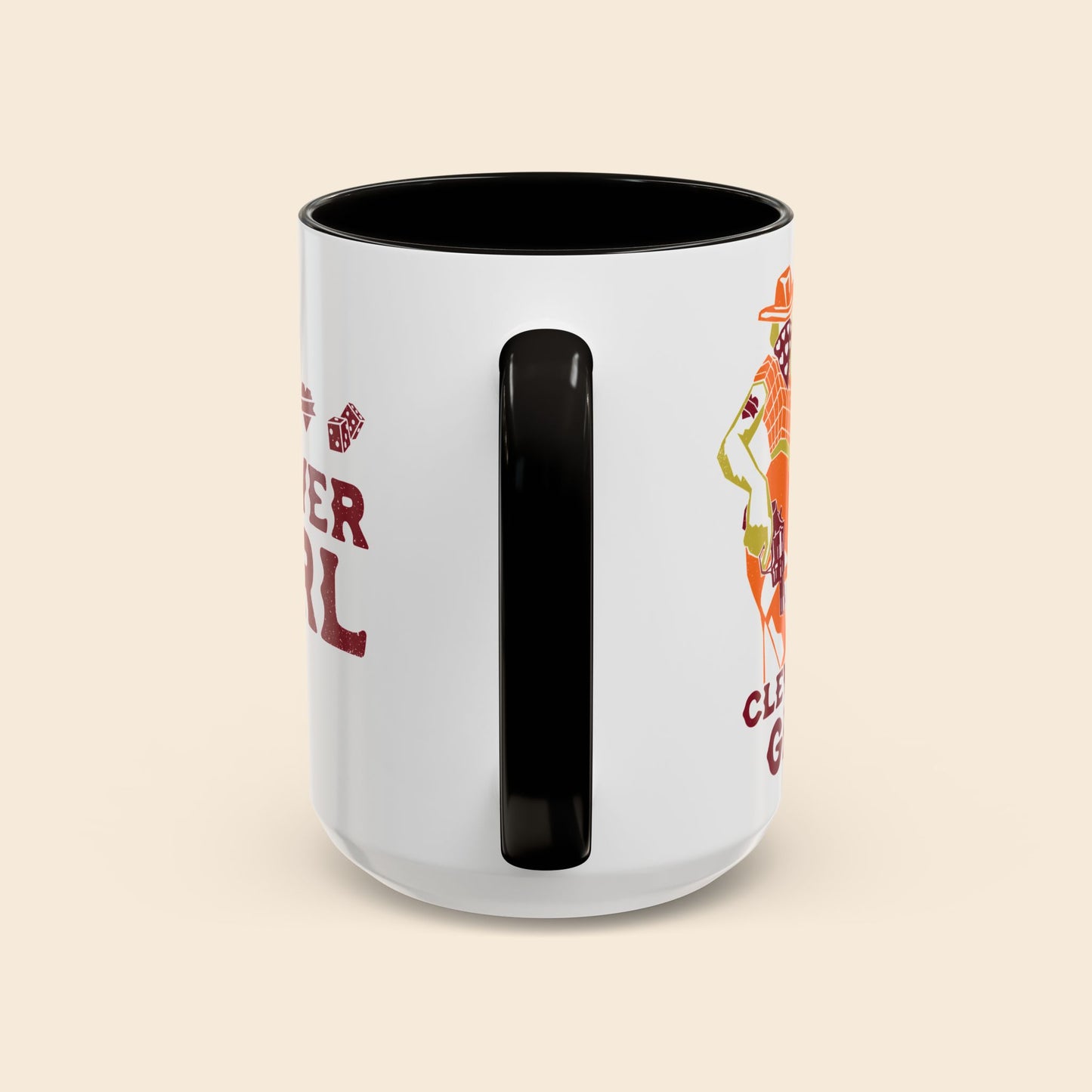 Clever Girl | Block Print Mug