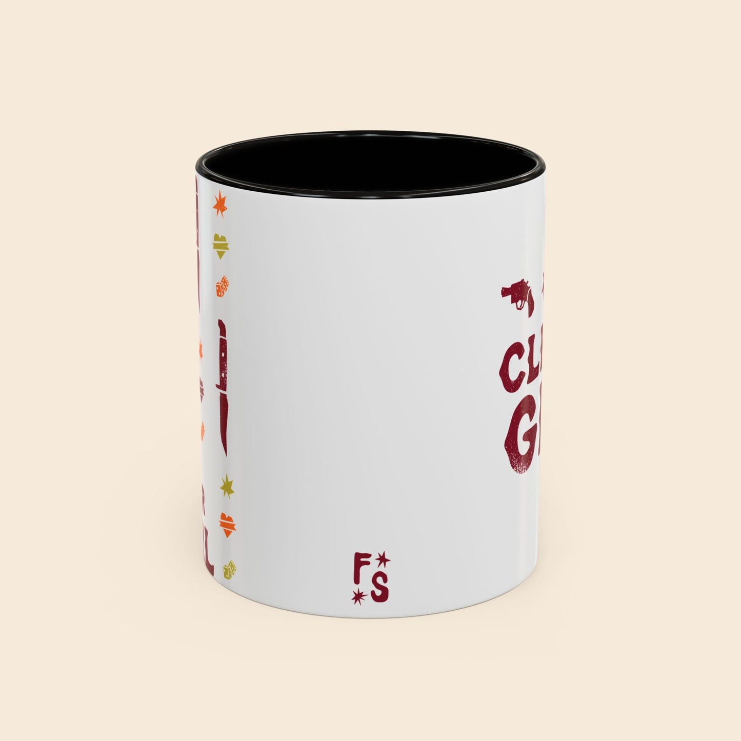 Clever Girl | Block Print Mug