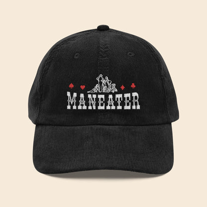 ManEater | Embroidered Corduroy Cap