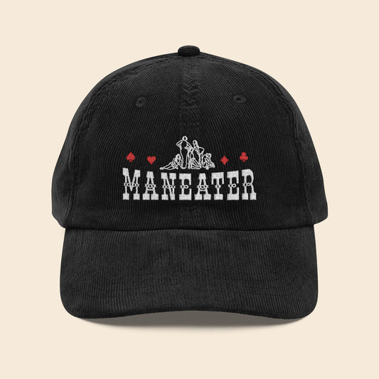 ManEater | Embroidered Corduroy Cap