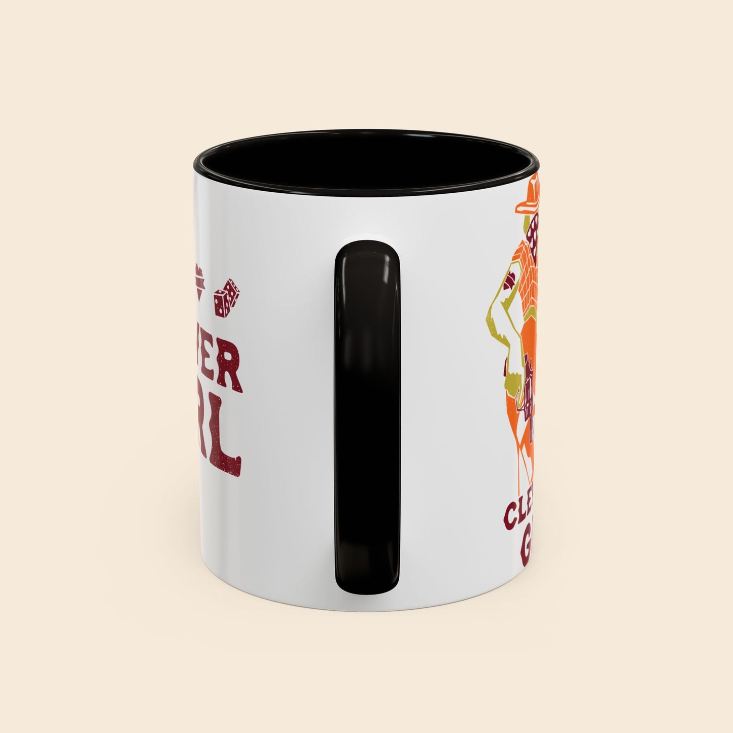 Clever Girl | Block Print Mug