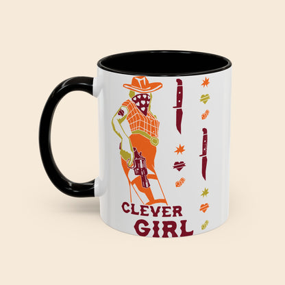 Clever Girl | Block Print Mug