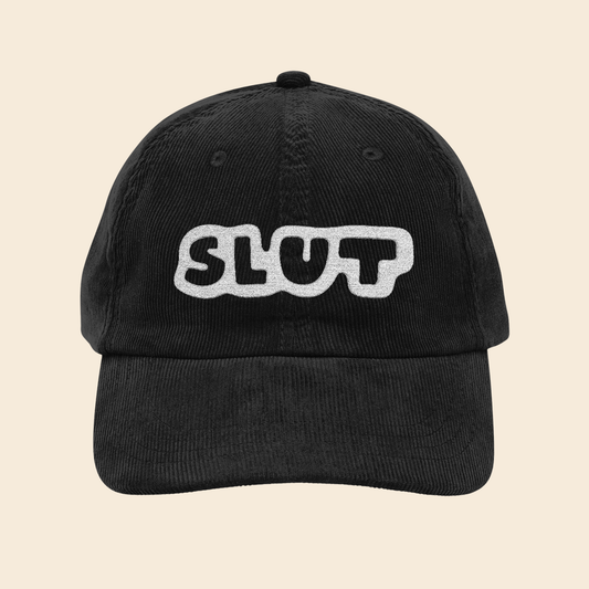SLUT | Embroidered Corduroy Hat