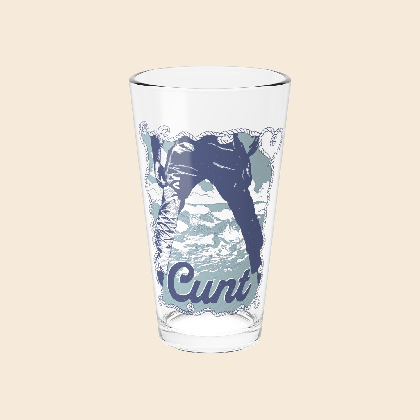 Cunt Pint Glass
