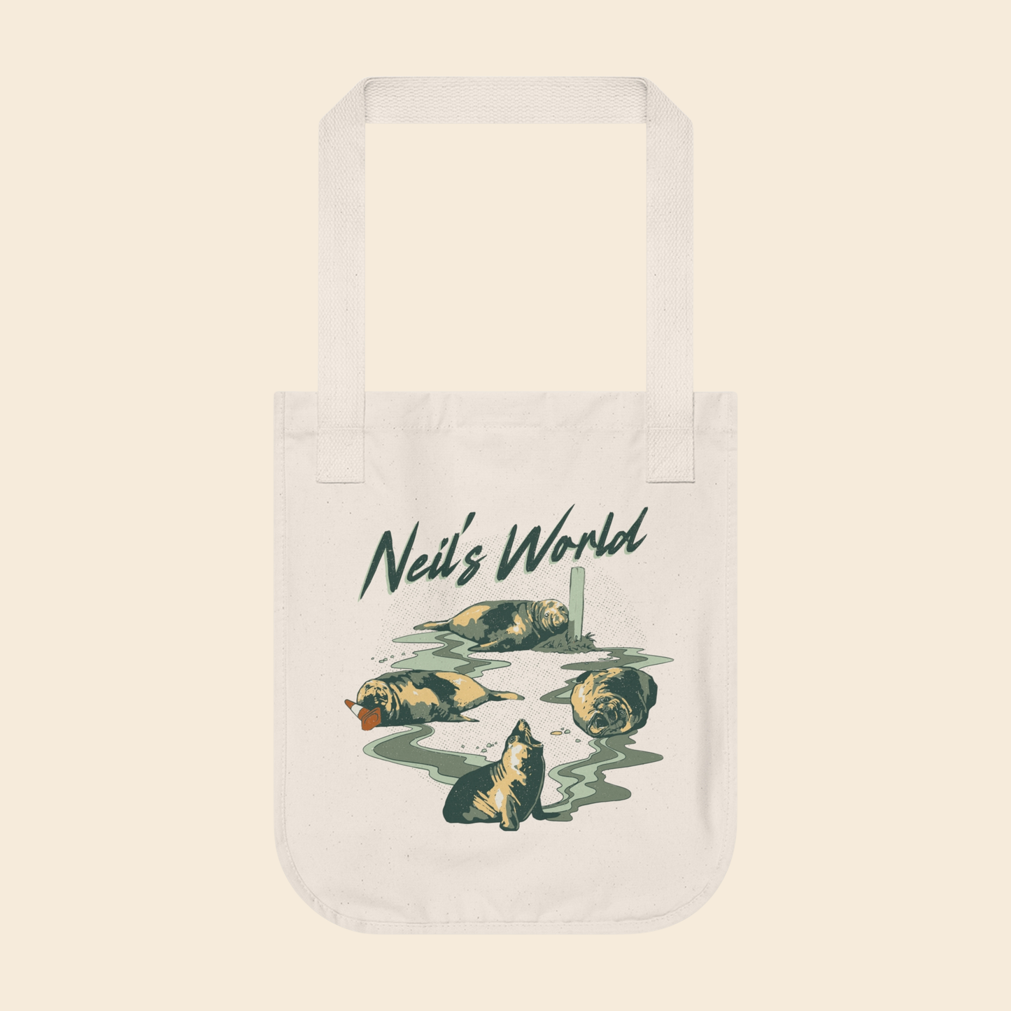 Neil's World | Organic Tote Bag