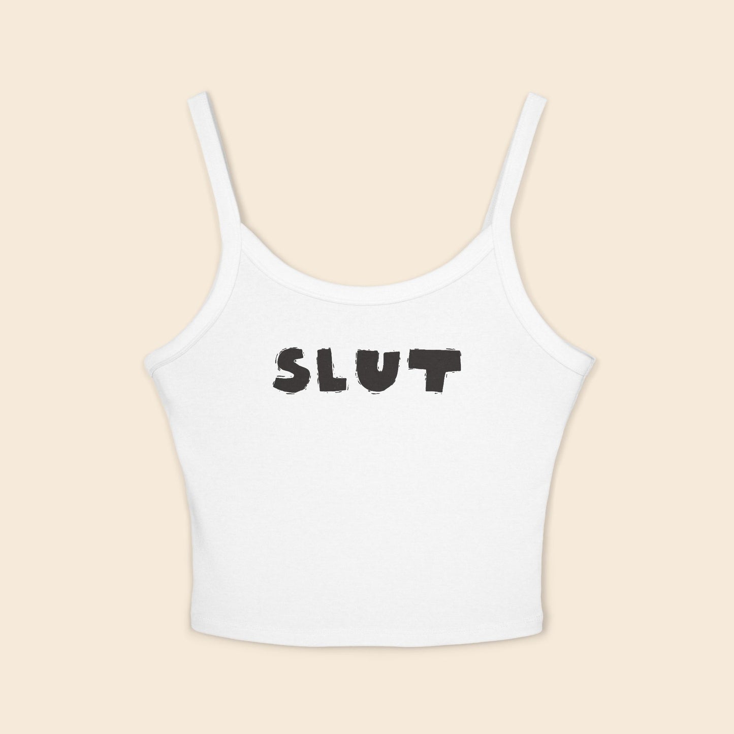 SLUT | Women's Spaghetti Strap Tank Top