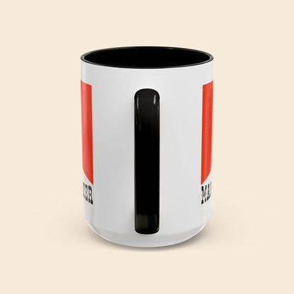 Maneater | Block Print Mug