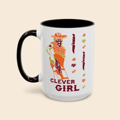 Clever Girl | Block Print Mug