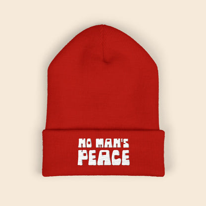 No Man's Peace | Embroidered Beanie
