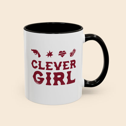Clever Girl | Block Print Mug