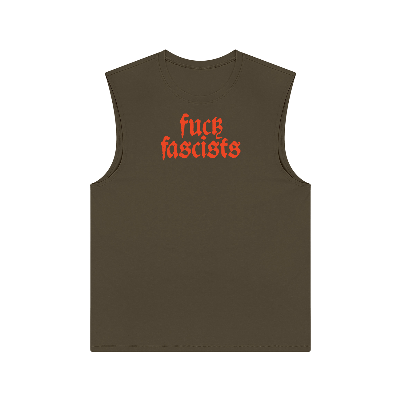 Fuck Fascists | Muscle Tee Tank Top