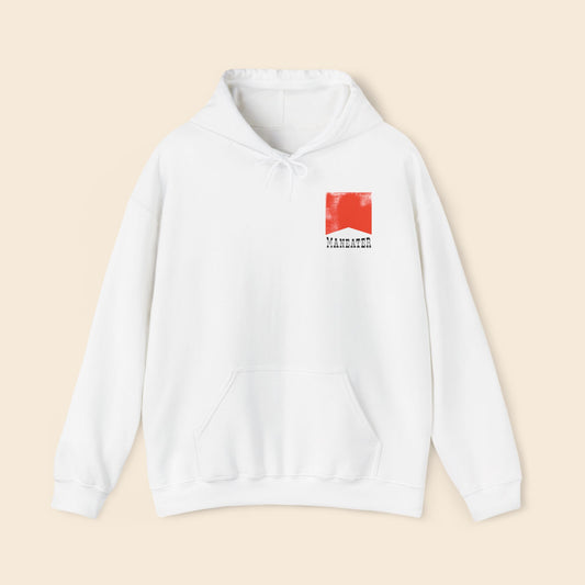 Maneater White | Unisex Hoodie