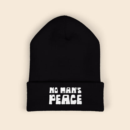 No Man's Peace | Embroidered Beanie