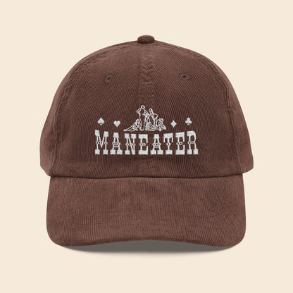 ManEater | Embroidered Corduroy Cap