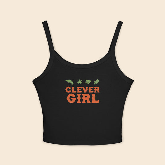 Clever Girl | Women's Spaghetti Strap Tank Top