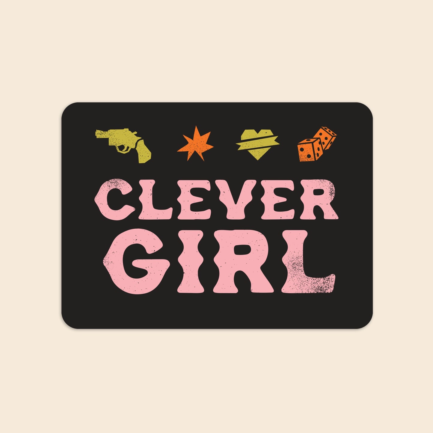 Clever Girl  | Sticker