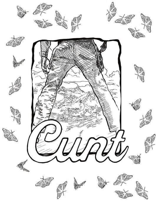 Cunt Coloring Page